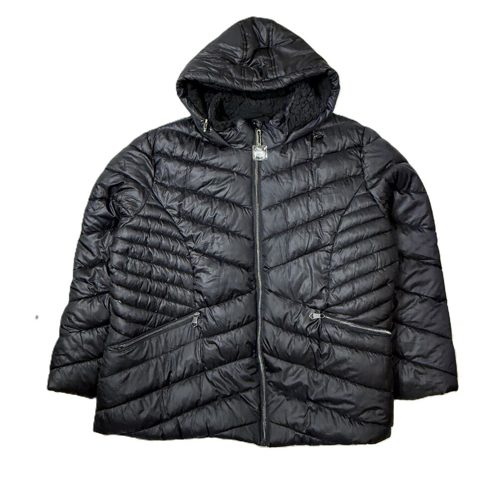 Women’s Big Chill Puffer Jacket – Black - Size 3XL – New With Tags